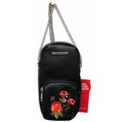 Wholesale - RAMPAGE EMBROIDERED BLACK PHONE BAG C/P 12, UPC: 194587455879